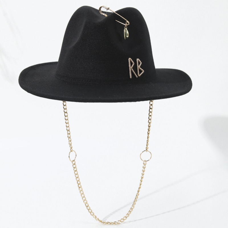 Fedora Hat Wool - Chapeau Fedora en feutre de laine