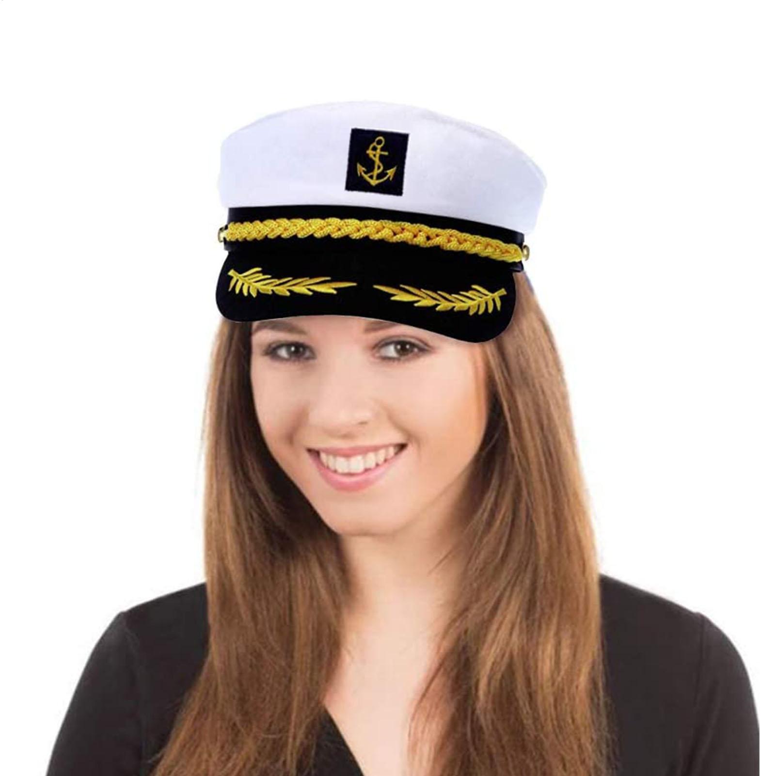Snapback Hat Flat - Chapeau de capitaine de yacht pour