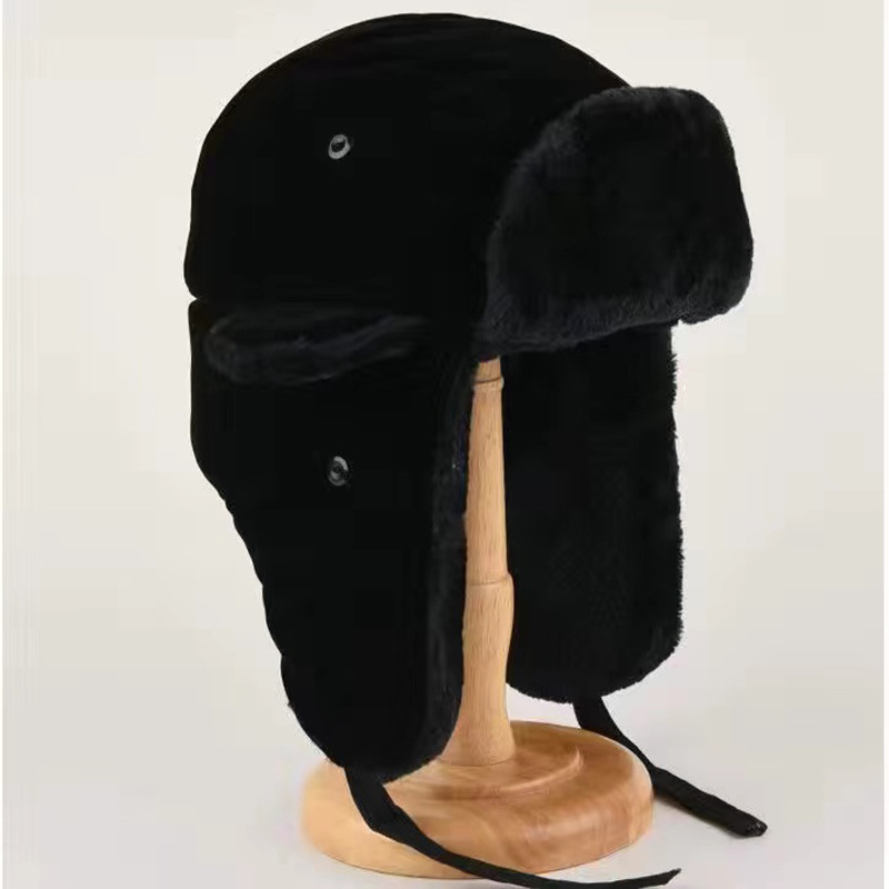 Winter Trapper Hat - Casquette coupe-vent pour cyclisme d'hiver, oreillettes