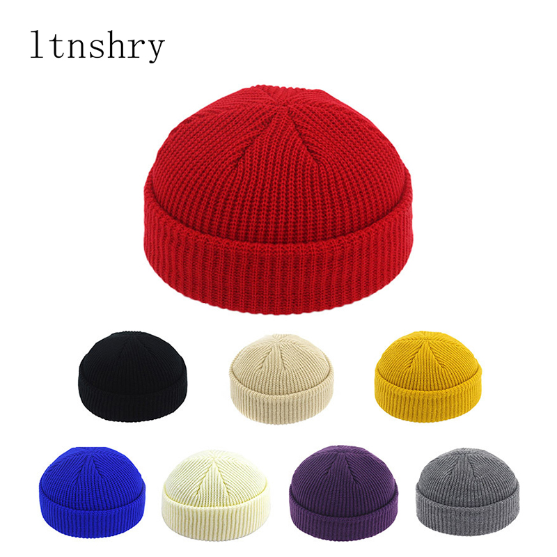 Beanie Cuffed Knit - Bonnet unisexe en tricot côtelé, bonnet