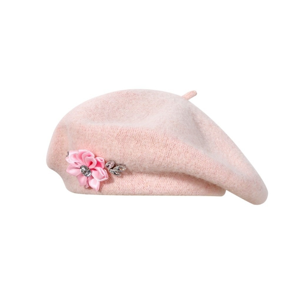 Beret French Wool - Béret en Laine Couleur Unie Doux