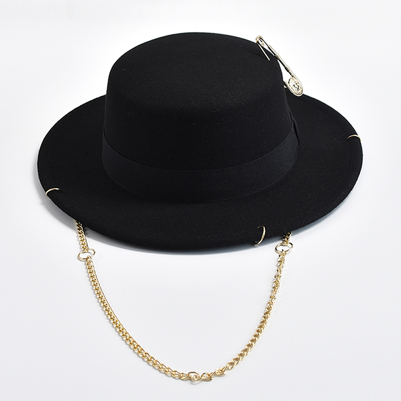 Fedora Hat Wool - Chapeau Fedora pour femmes et hommes,