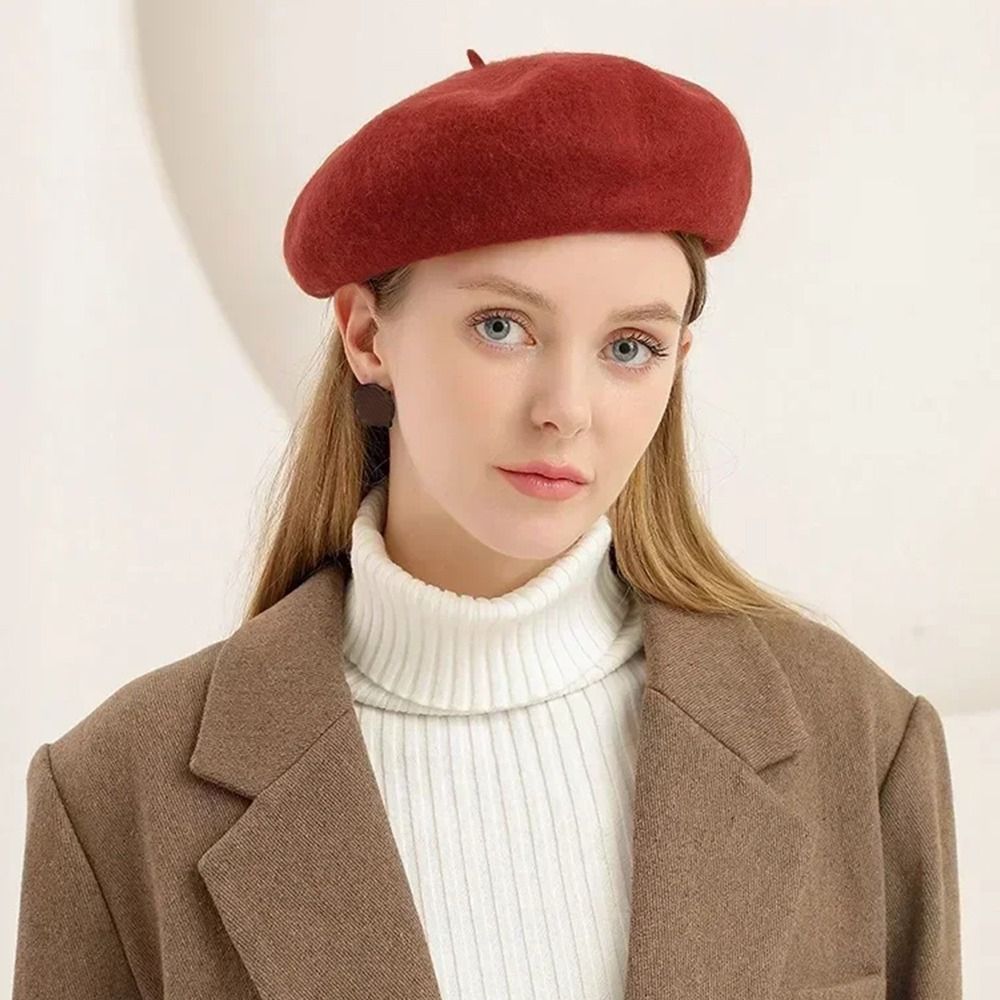 Béret en laine chaud pour femm - Beret French Wool avis et prix