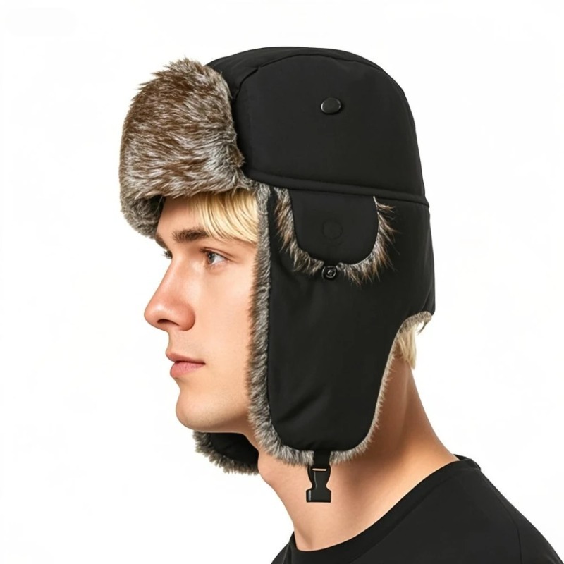 Chapeau d'hiver russe Ushanka  - Winter Trapper Hat avis et prix