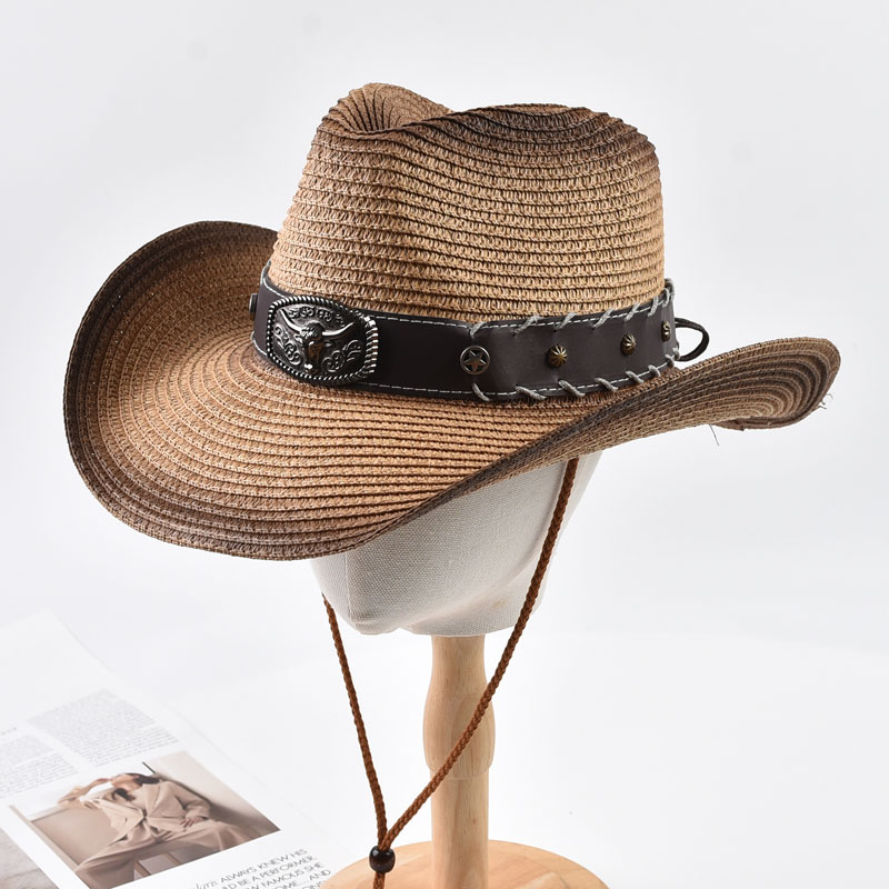 Chapeau de paille de cowboy oc - Cowboy Hat Straw avis et prix