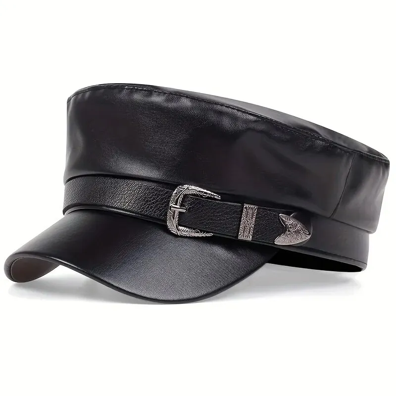 Chapeaux de marin en cuir à gr - Snapback Hat Flat avis et prix