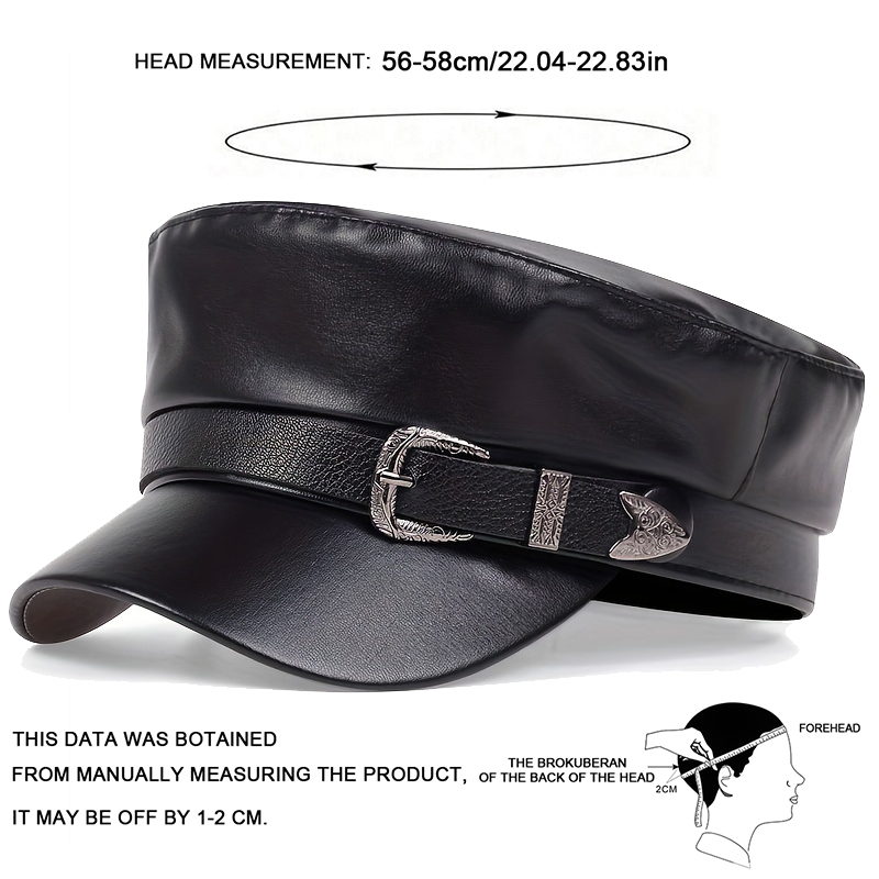 Chapeaux de marin en cuir à gr - Snapback Hat Flat avis et prix