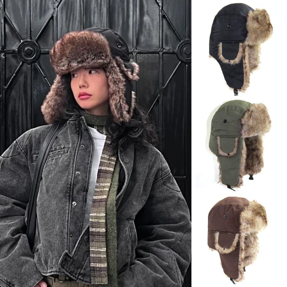 1PC hiver trappeur aviateur tr - Winter Trapper Hat avis et prix