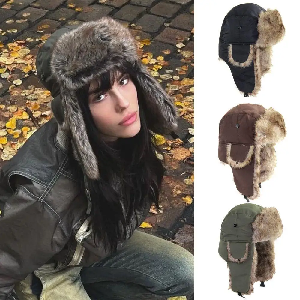 1PC hiver trappeur aviateur tr - Winter Trapper Hat avis et prix