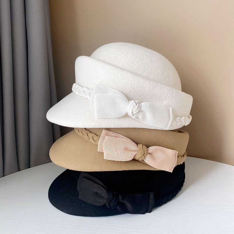 Béret à nœud papillon vintage  - Beret French Wool avis et prix