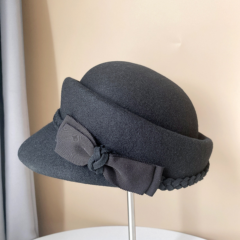 Béret à nœud papillon vintage  - Beret French Wool avis et prix