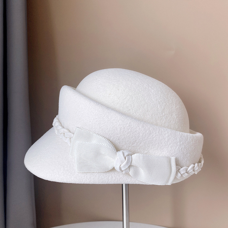 Béret à nœud papillon vintage  - Beret French Wool avis et prix