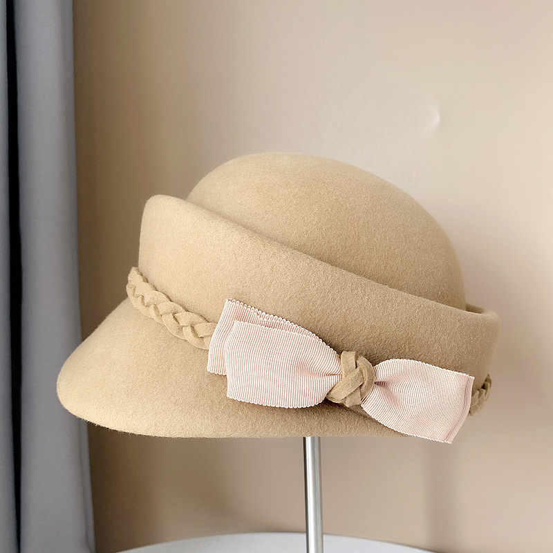 Béret à nœud papillon vintage  - Beret French Wool avis et prix
