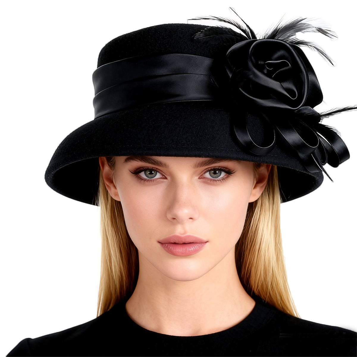 Chapeau Cloche en feutre de la - Fedora Hat Wool avis et prix