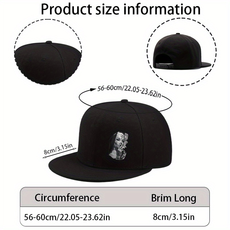 Casquette de baseball à visièr - Snapback Hat Flat avis et prix