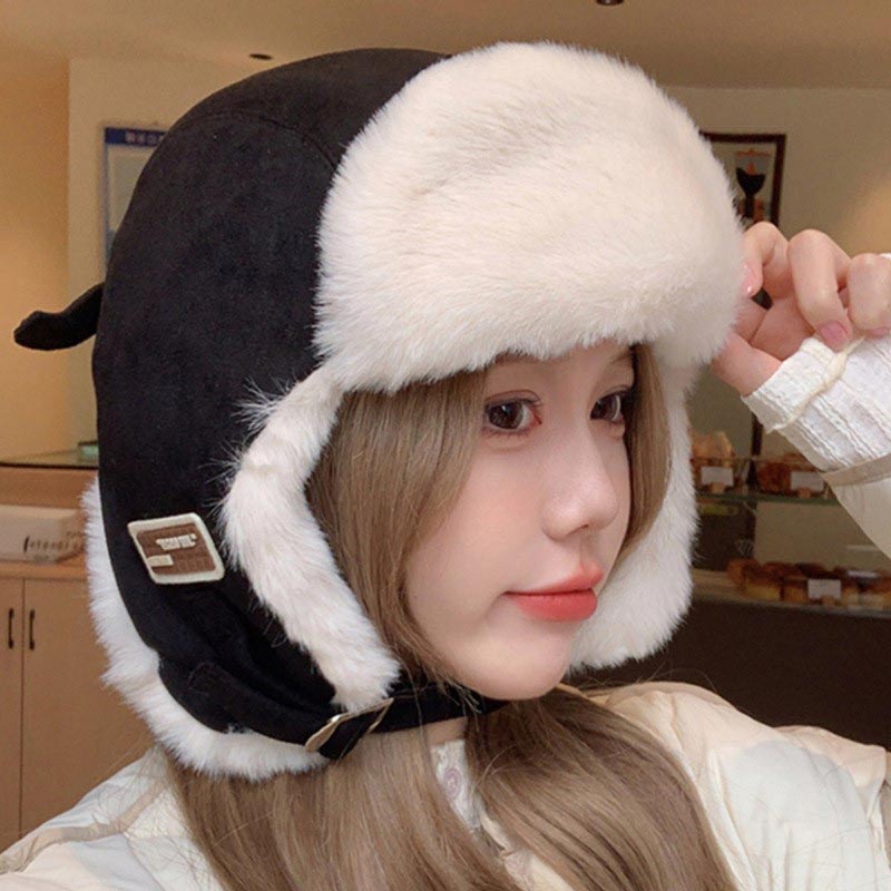 Épais chaud russe Ushanka four - Winter Trapper Hat avis et prix