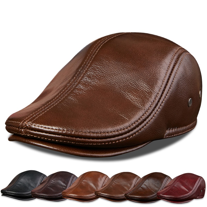 Bérets en cuir de vachette vér - Baseball Cap Structured avis et prix