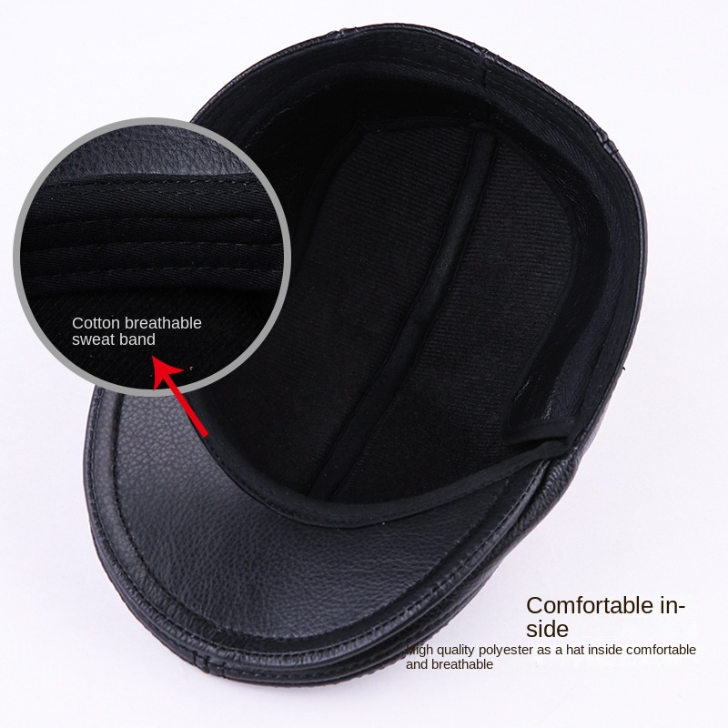 Bérets en cuir de vachette vér - Baseball Cap Structured avis et prix