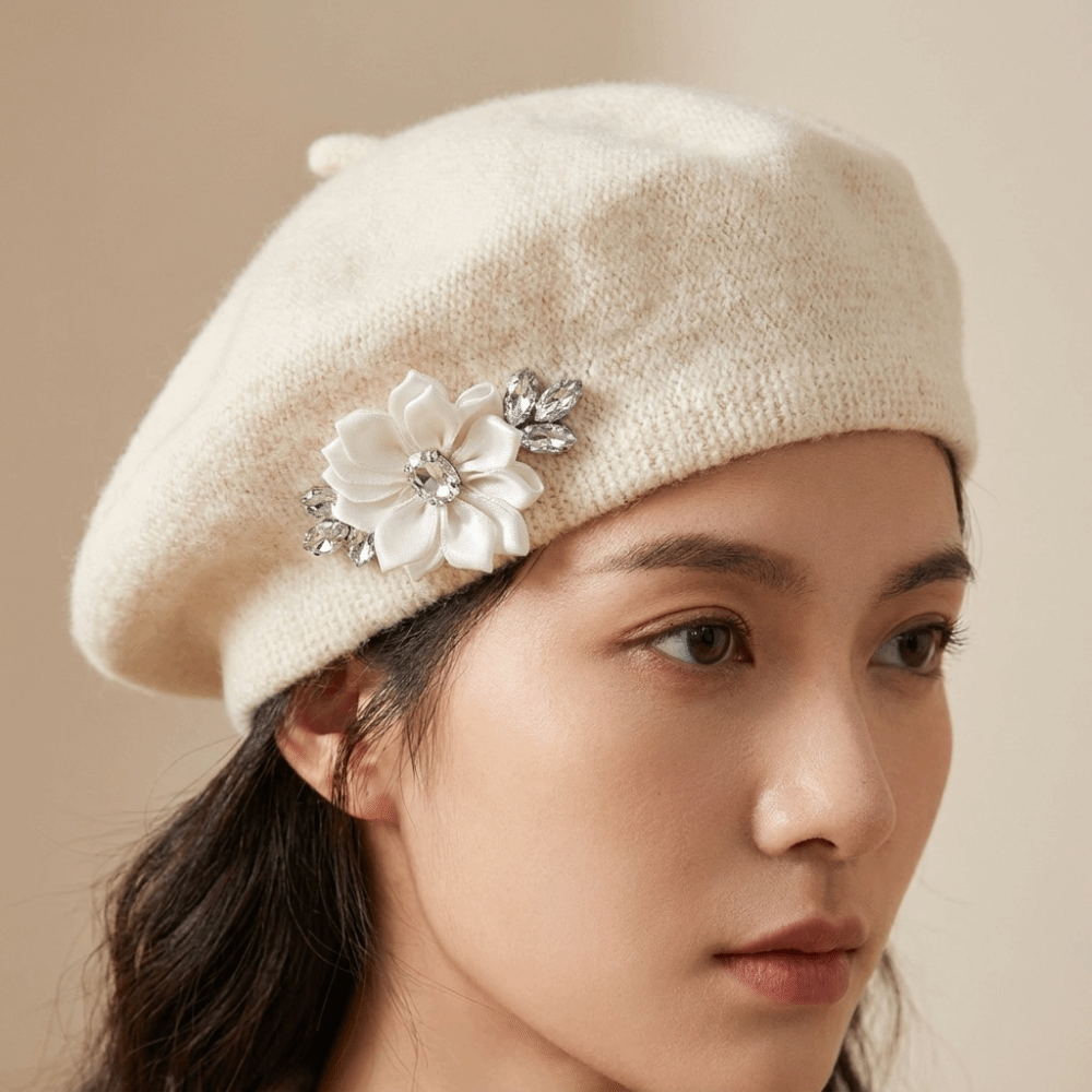 Béret en Laine Couleur Unie Do - Beret French Wool avis et prix