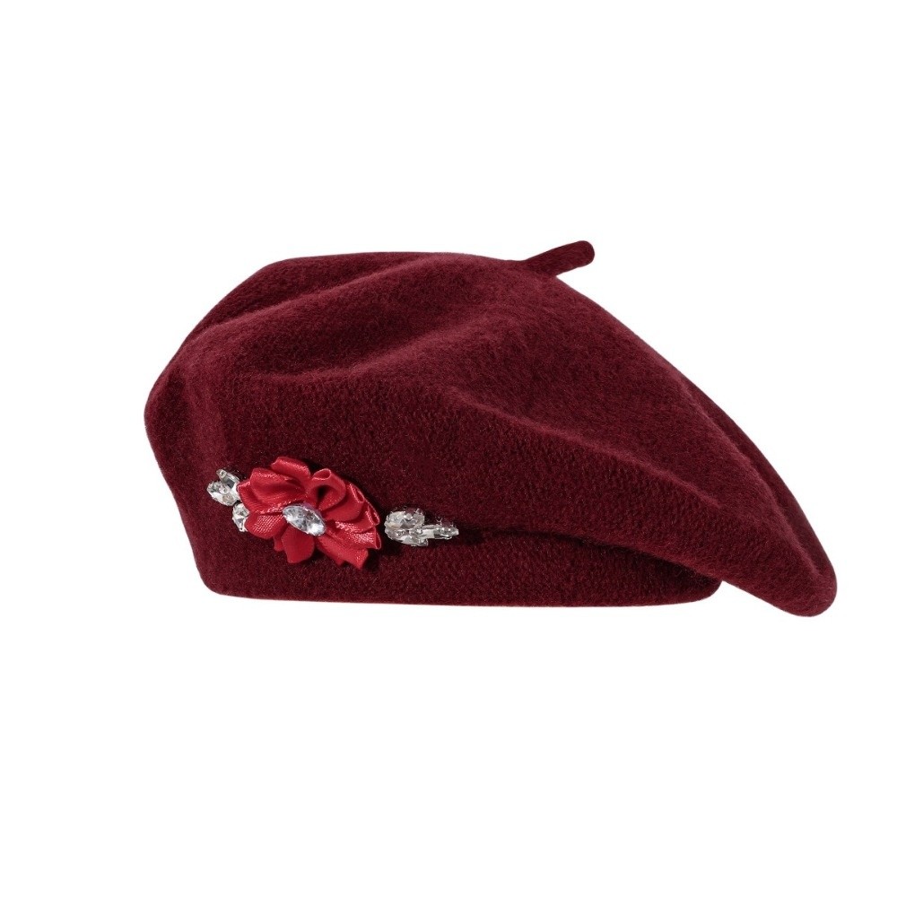 Béret en Laine Couleur Unie Do - Beret French Wool avis et prix